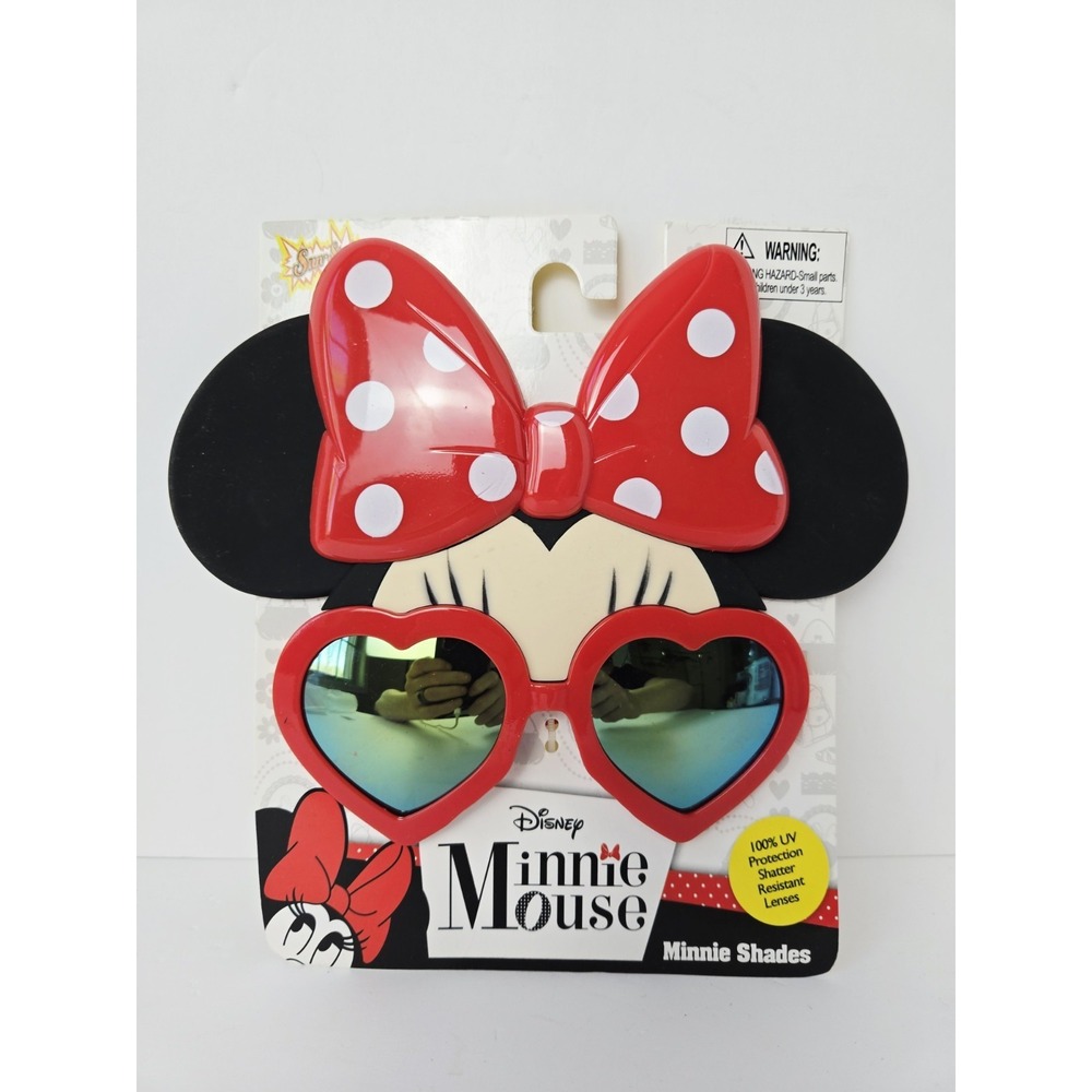 Sun-Staches Minnie Mouse Sunglasses  Disney Costume Accessory  New Kids